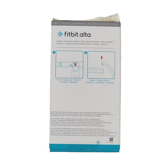 Fitbit Alta Classic Accessory Band Size S/P Color Purple - Picture 3 of 4